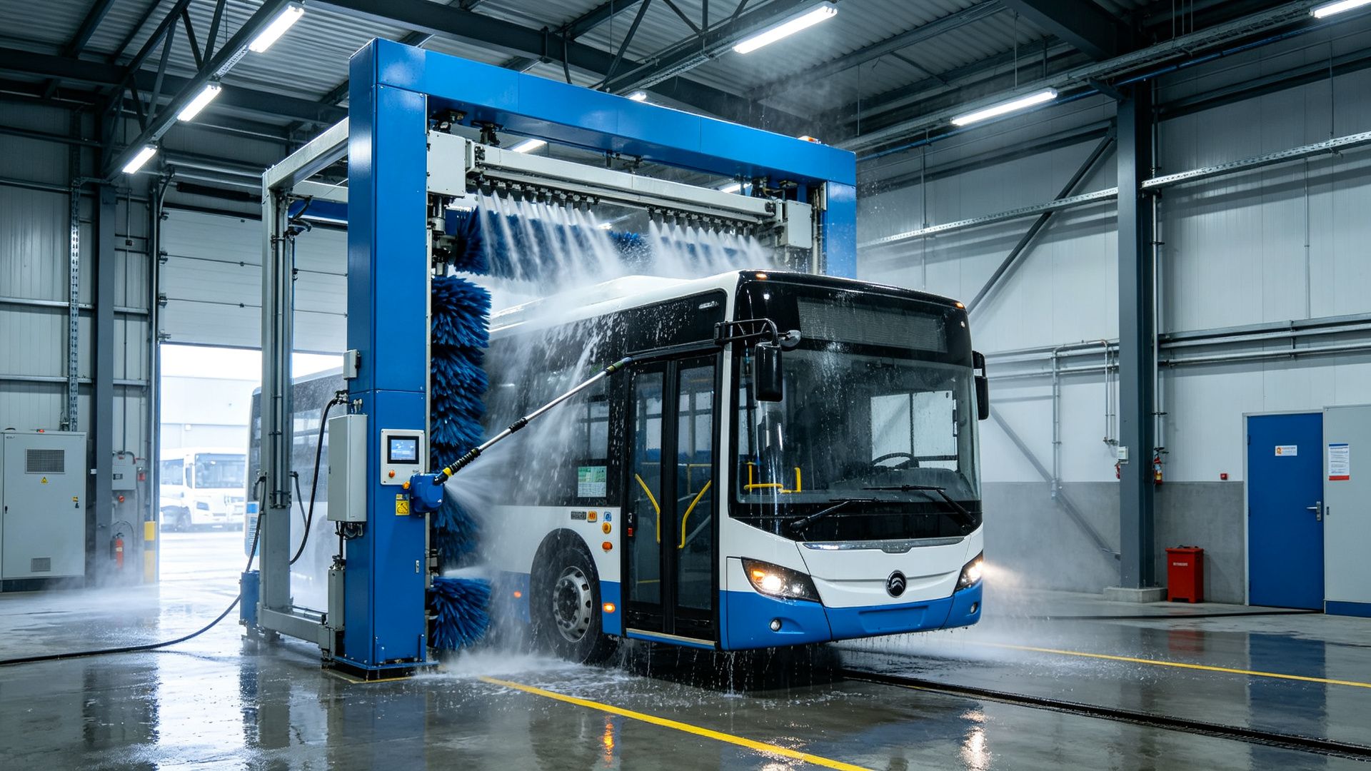 Lavage de bus